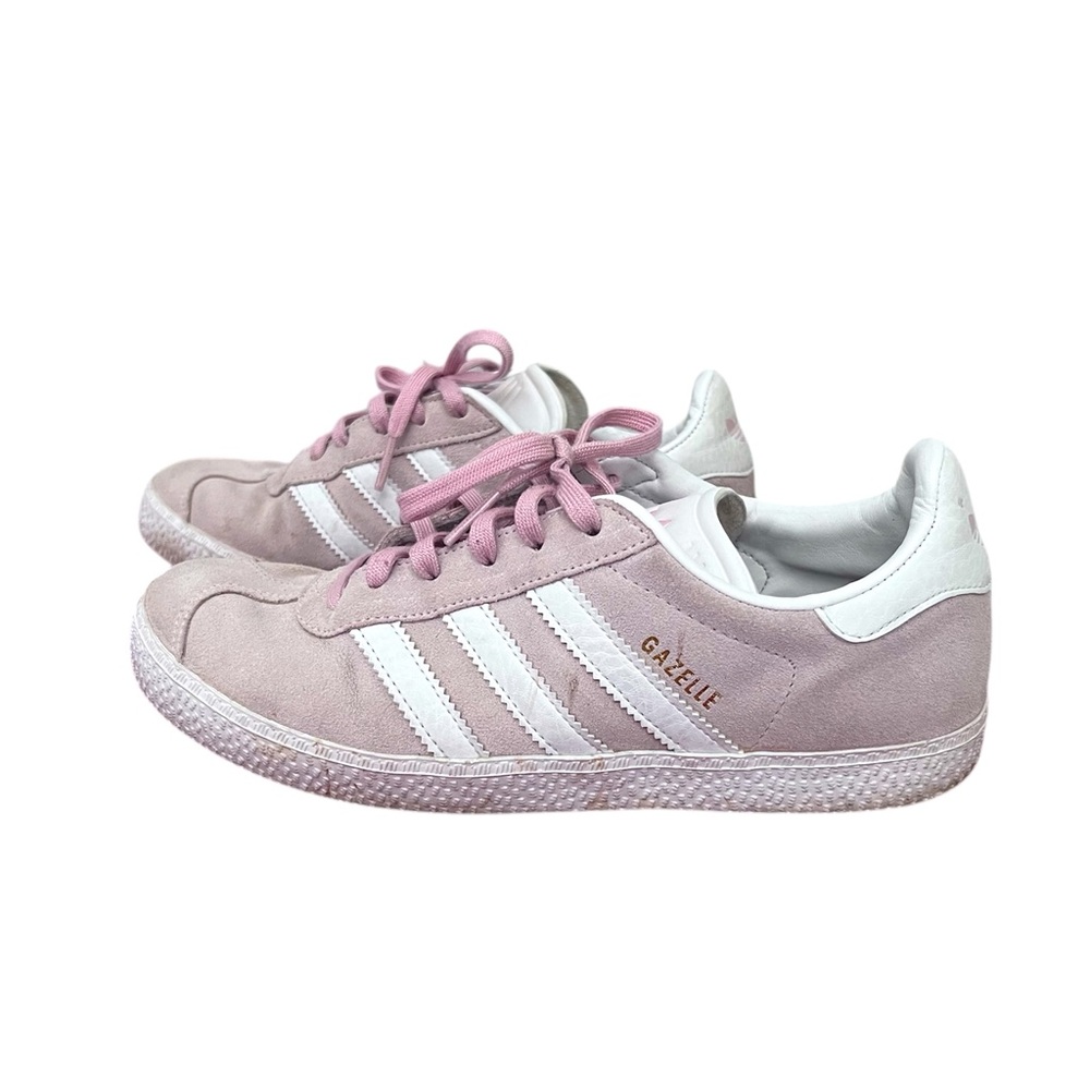 Adidas Women's Gazelle Pink Suede Athletic Running Shoes Sneakers Size 4.5 US
